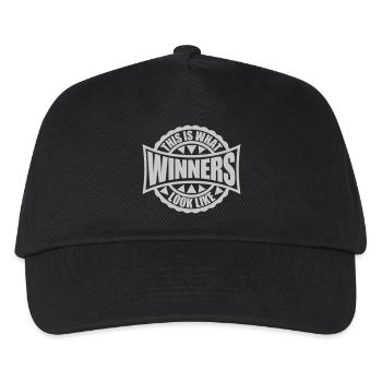 What Winners Look Like - Kinder Basecap - Schwarz - Vorne