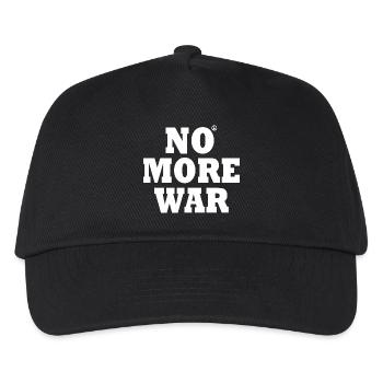 No more war - Kids’ Baseball Cap - black - Front