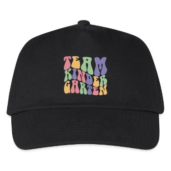 Team Kindergarten Cool Pre-K Teacher & Pupils Gift - Kids’ Baseball Cap - black - Front