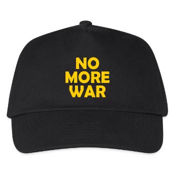 No more war - Kids’ Baseball Cap - black - Front