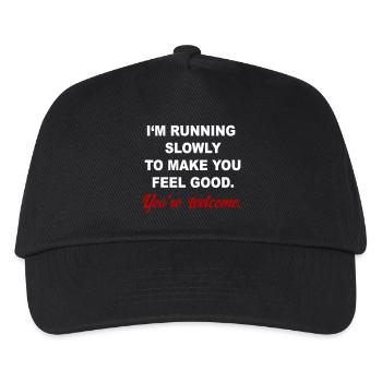 Courir - Casquette de baseball Enfant - noir - Devant