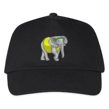 Elephant Jogger Jogging Sport - Kids’ Baseball Cap - black - Front