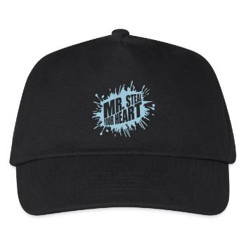 Mr steal your heart - Kids’ Baseball Cap - black - Front