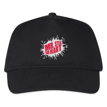 Mr steal your heart - Kids’ Baseball Cap - black - Front