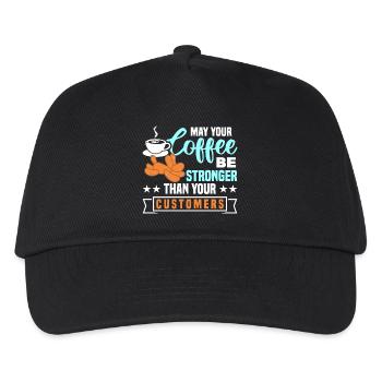 Balloon Twisting Design - Kids’ Baseball Cap - black - Front