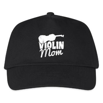 Violinist Mama - Kids’ Baseball Cap - black - Front
