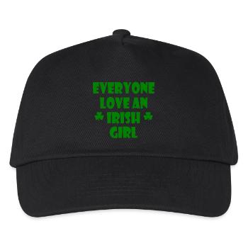 everyone loves an irish girl - Kinder Basecap - Schwarz - Vorne