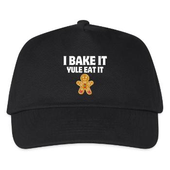 Christmas, Merry Christmas, Merry Christmas - Kids’ Baseball Cap - black - Front