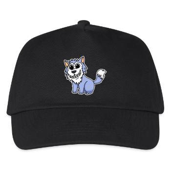 Wolf - Kids’ Baseball Cap - black - Front