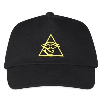 The Pyramid of the God Horus - Kids’ Baseball Cap - black - Front