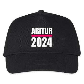 Abitur 2024 - Kinder Basecap - Schwarz - Vorne