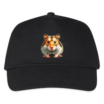 Hamster - Kids’ Baseball Cap - black - Front
