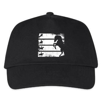 Horsemanship - Kinder Basecap - Schwarz - Vorne