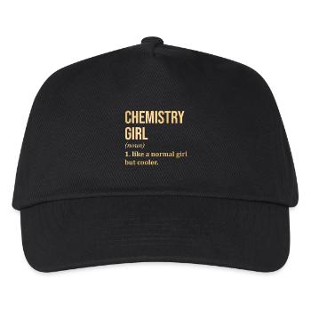 Chemie Chemie Chemie - Kinder Basecap - Schwarz - Vorne