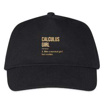 Calculus Calculus Calculus - Kids’ Baseball Cap - black - Front