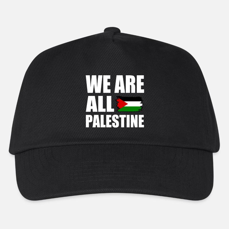 We are all palestine - Kinder Basecap - Schwarz