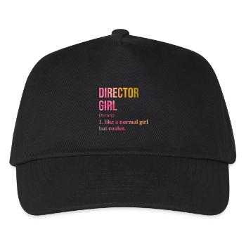 Director Director Director - Kids’ Baseball Cap - black - Front