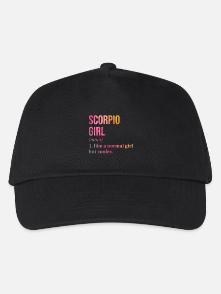 Skorpion Skorpion Skorpion - Kinder Basecap - Schwarz