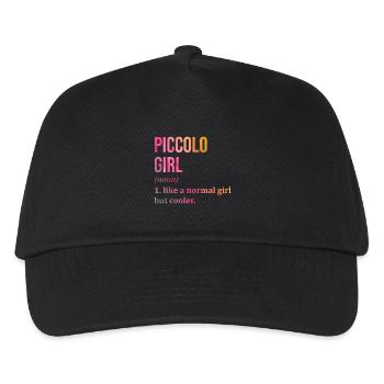 Piccolo Piccolo Piccolo - Casquette de baseball Enfant - noir - Devant
