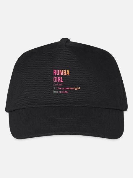 Rumba Rumba Rumba - Kinder Basecap - Schwarz