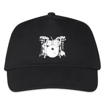 Percussion - Casquette de baseball Enfant - noir - Devant