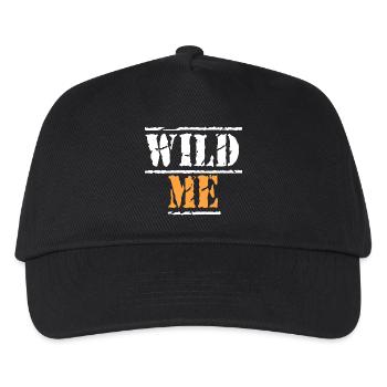 Citation de WILD ME - Casquette de baseball Enfant - noir - Devant