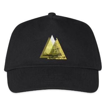 Mountains climber - Kids’ Baseball Cap - black - Front