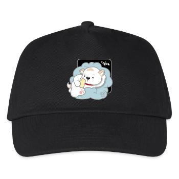 Dog Korean - Japanese Style 03 - Kids’ Baseball Cap - black - Front