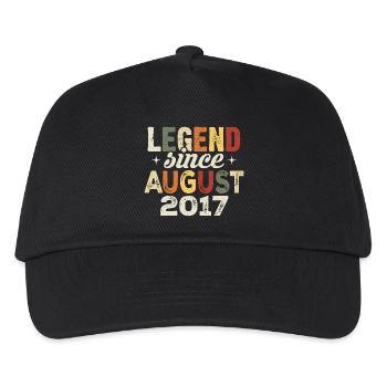 August 2017 Anniversary August 2017 - August 2017 - Kids’ Baseball Cap - black - Front