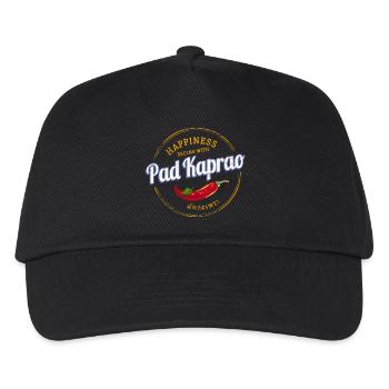 Pad Kaprao Chili Retro Street Food Vintage Thailand - Kids’ Baseball Cap - black - Front