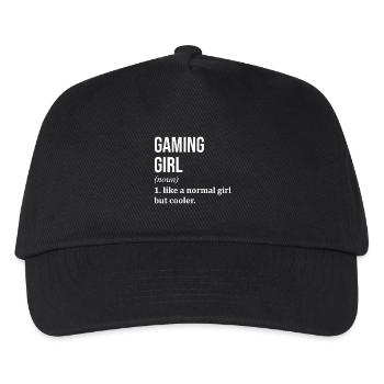 Gaming Gaming Gaming - Kids’ Baseball Cap - black - Front