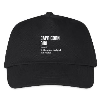 Capricorn Capricorn Capricorn - Kids’ Baseball Cap - black - Front