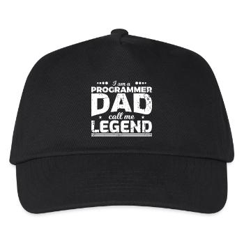 Papa codeur - Casquette de baseball Enfant - noir - Devant