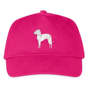 Bedlington Terrier - Casquette de baseball Enfant - fuchsia - Devant