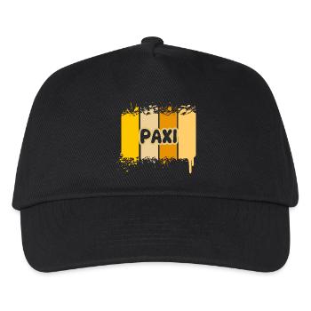 Paxi - Kinder Basecap - Schwarz - Vorne