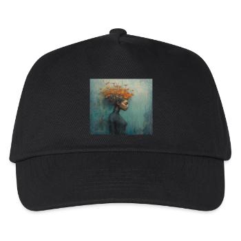 Mental Well - Being - Kids’ Baseball Cap - black - Front