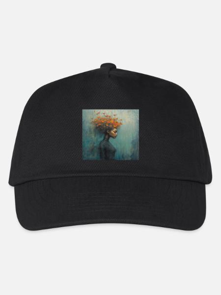 Mental Well - Being - Kids’ Baseball Cap - black