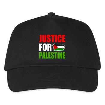 Justice for palestine - Kids’ Baseball Cap - black - Front