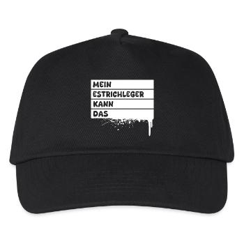 Gift for screed layers - Kids’ Baseball Cap - black - Front