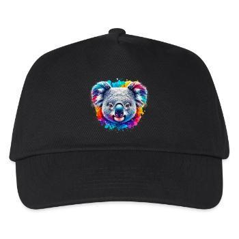 Koala - Kinder Basecap - Schwarz - Vorne