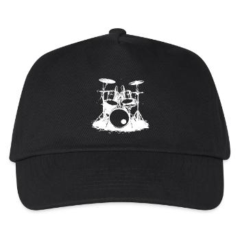 Percussion - Casquette de baseball Enfant - noir - Devant