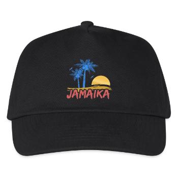 Beach Jamaica Jamaica - Kids’ Baseball Cap - black - Front