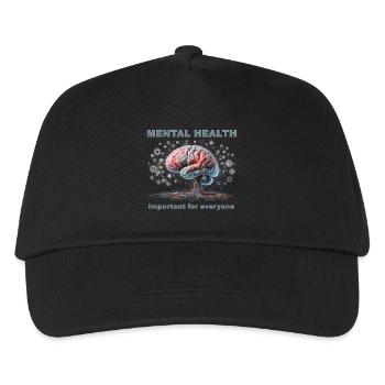 Gesundheit - Kinder Basecap - Schwarz - Vorne