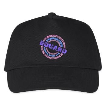 Eduard Eduard - Kinder Basecap - Schwarz - Vorne