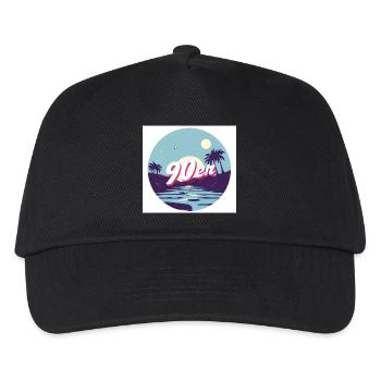90's Summer - Kids’ Baseball Cap - black - Front