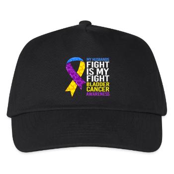 Bladder Cancer Cancer Bladder - Kids’ Baseball Cap - black - Front