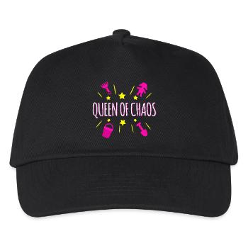 Reine du Chaos - Casquette de baseball Enfant - noir - Devant