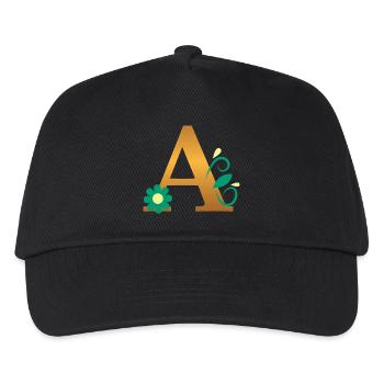 A - Casquette de baseball Enfant - noir - Devant