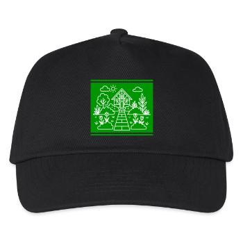 Garden Shed Gardener Garden - Kids’ Baseball Cap - black - Front