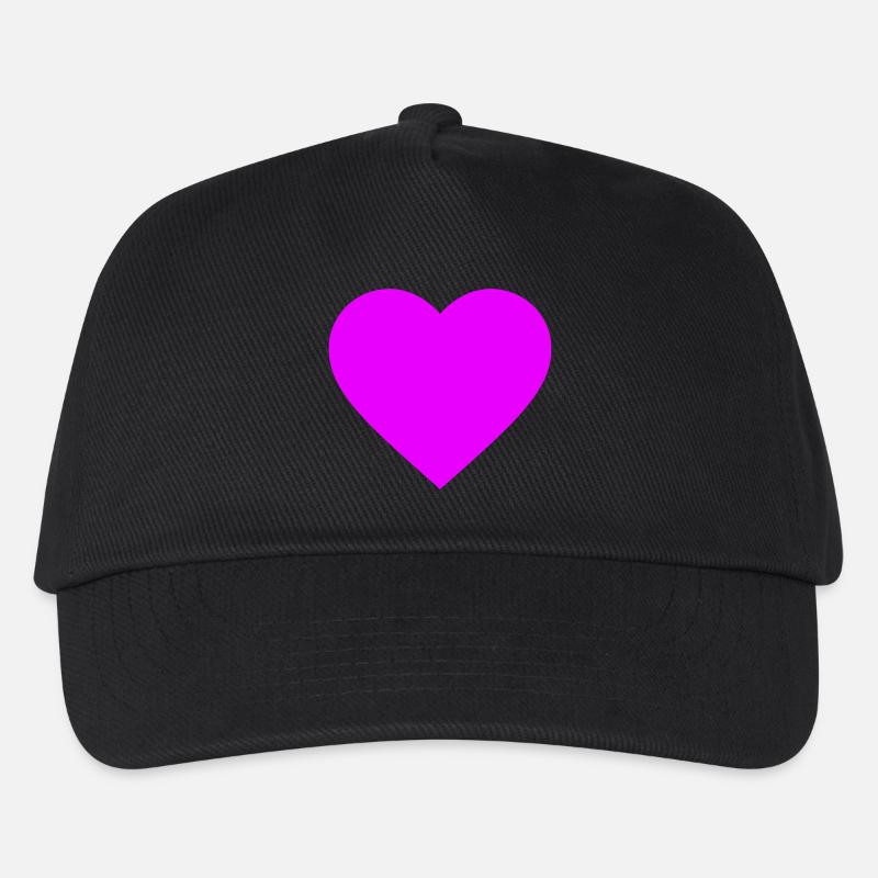 the purple heart - Kinder Basecap - Schwarz